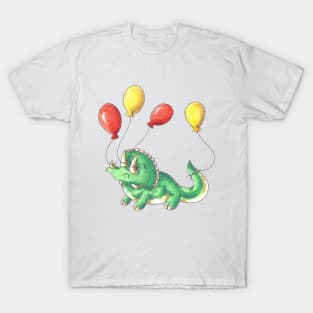 Three Horns, Four Balloons T-Shirt